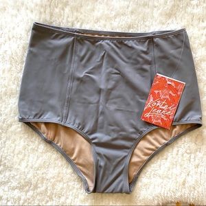Sm Grey Kortni Jeane Swim Bottom